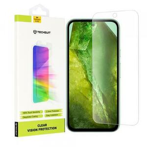 Folie de protectie Ecran Techsuit Clear Vision pentru Google Pixel 8a, Sticla Securizata, Full Glue imagine
