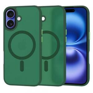 Husa MagSafe pentru Apple iPhone 16, Techsuit, HaloFrost, Verde imagine