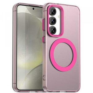 Husa MagSafe pentru Samsung Galaxy S24 FE S721, Techsuit, CandyCase, Roz imagine