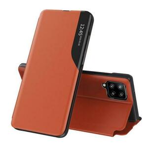 Husa pentru Samsung Galaxy A12 Nacho A127 / A12 A125, Techsuit, eFold, Portocalie imagine