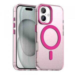 Husa MagSafe pentru Apple iPhone 16, Techsuit, CandyCase, Roz imagine