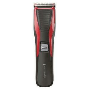 Aparat de tuns Remington My Groom HC5100, 12 trepte, Lame lavabile, 1 - 23 mm (Negru/Rosu) imagine