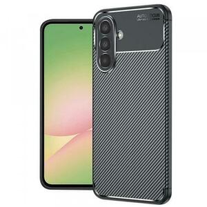Husa pentru Samsung Galaxy A56 A566, Techsuit, CarbonFiber, Neagra imagine