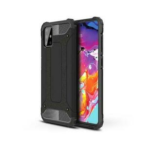 Husa pentru Samsung Galaxy A71 A715, Techsuit, Hybrid Armor, Neagra imagine