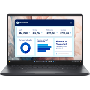 Laptop Dell Pro 13 Premium PA13250 (Procesor Intel® Core™ Ultra 7 268V (12M Cache, up to 5.00 GHz), 13.3inch QHD+ Touch, 32GB LPDDR5X, 512GB SSD, Intel Arc 140V Graphics, Windows 11 Pro, Negru/Gri) imagine