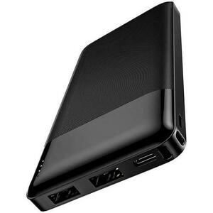 Acumulator extern HOCO J72 pentru, 10000 mA, Standard Charge (5V) (Negru) imagine