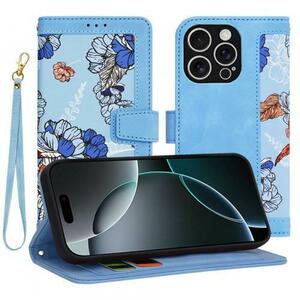 Husa pentru Apple iPhone 16 Pro, Techsuit, FlipCraft, Bleu imagine