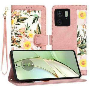 Husa pentru Motorola Edge (2023) / Edge 40, Techsuit, FlipCraft, Roz imagine
