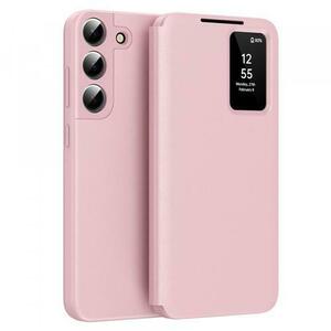 Husa pentru Samsung Galaxy S22+ 5G S906, Techsuit, SmartView, Roz imagine