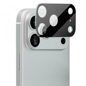 Folie de protectie Camera Spate Techsuit pentru Apple iPhone 17 Pro Max, Sticla Securizata (Negru) imagine
