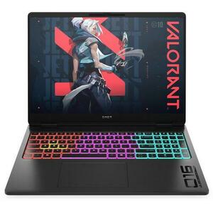 Laptop Gaming HP OMEN MAX 16-ak0000nn (Procesor AMD Ryzen™ AI 9 HX 375 (24M Cache, up to 5.1 GHz), 16inch WQXGA IPS 60-240Hz, 32GB DDR5, 1TB SSD, NVIDIA GeForce RTX 5080 @16GB, Negru) imagine
