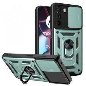 Husa pentru Motorola Edge 30, Techsuit, CamShield, Verde imagine