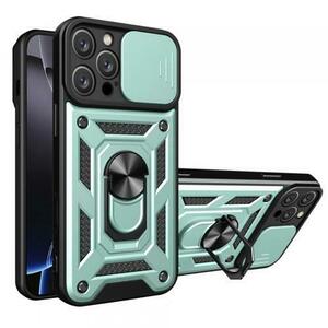 Husa pentru Apple iPhone 16 Pro Max, Techsuit, CamShield, Verde imagine
