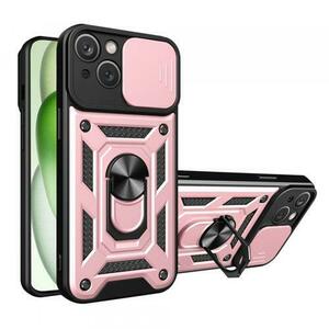 Husa pentru Apple iPhone 15 Plus, Techsuit, CamShield, Roz imagine