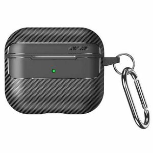Husa Techsuit CarbonFiber pentru Apple AirPods 3 (Negru) imagine
