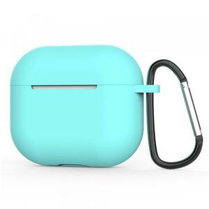 Husa Techsuit Silicone Case pentru Apple AirPods 4 (Turcoaz Inchis) imagine