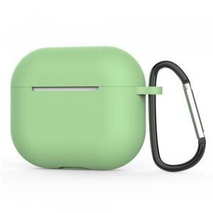 Husa Techsuit Silicone Case pentru Apple AirPods 4 (Verde Deschis) imagine