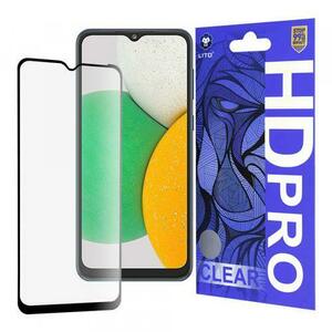 Folie de protectie Ecran Lito HD Pro Clear pentru Samsung Galaxy A03 Core A032, Sticla Securizata, Full Glue imagine