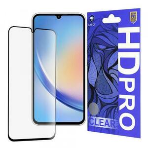 Folie de protectie Ecran Lito HD Pro Clear pentru Samsung Galaxy A34 A346, Sticla Securizata, Full Glue imagine