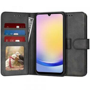 Husa pentru Samsung Galaxy A25 A256, Techsuit, Diary Book, Neagra imagine