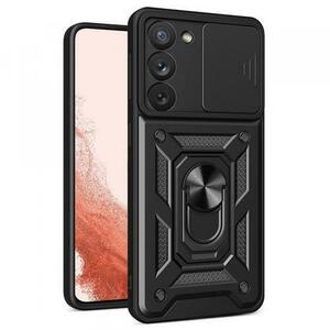 Husa pentru Samsung Galaxy S23+ S916, Techsuit, CamShield, Neagra imagine