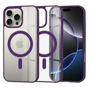 Husa MagSafe pentru Apple iPhone 16 Pro Max, Techsuit, Pro, Mov imagine