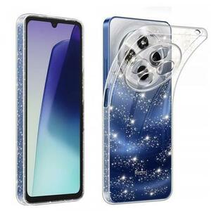 Husa pentru Xiaomi Poco C75 / Redmi 14C, Techsuit, SparkleSkin, Transparenta imagine