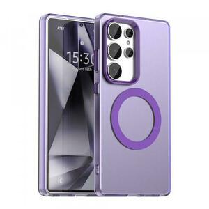 Husa MagSafe pentru Samsung Galaxy S25 Ultra S938, Techsuit, CandyCase, Mov imagine