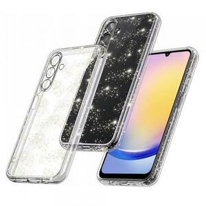 Husa pentru Samsung Galaxy A25 A256, Techsuit, SparkleSkin, Transparenta imagine