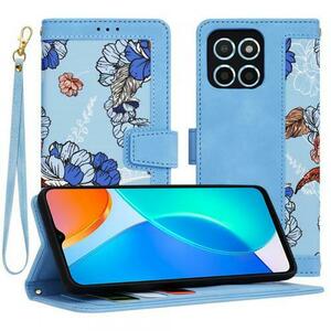Husa pentru Honor 70 Lite / X6 / X8 5G, Techsuit, FlipCraft, Bleu imagine