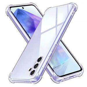 Husa pentru Samsung Galaxy A55 5G A556, Techsuit, Shockproof Clear, Transparenta imagine