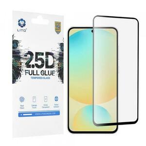 Folie de protectie Ecran Lito pentru Samsung Galaxy S24 FE S721, Sticla Securizata, Full Glue, 2.5D imagine