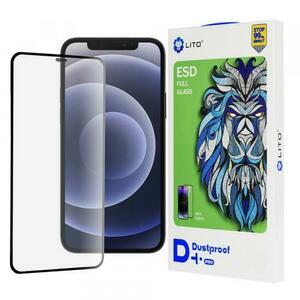 Folie de protectie Ecran Lito D+ Pro Dustproof pentru Apple iPhone 12 / 12 Pro, Sticla Securizata, Full Glue imagine
