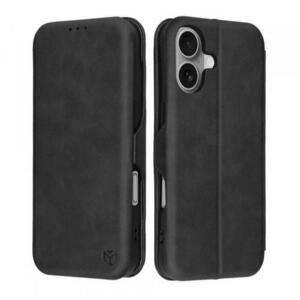Husa pentru Apple iPhone 17, Techsuit, Safe Wallet Plus, Neagra imagine