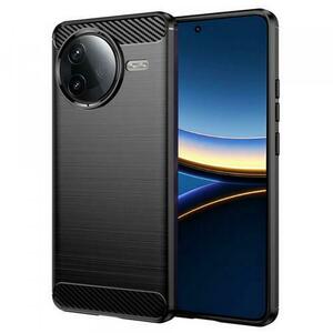 Husa pentru Xiaomi Poco F7 Pro, Techsuit, Carbon, Neagra imagine
