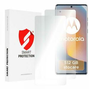 Folie de protectie Ecran Smart Protection Premium Classic pentru Motorola Edge 50 Fusion, Plastic, Set 2 bucati imagine