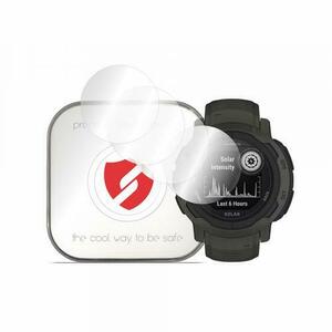 Folie Protectie Smart Protection Premium Classic pentru Garmin Instinct 2 Solar, Set 4 bucati, Plastic imagine