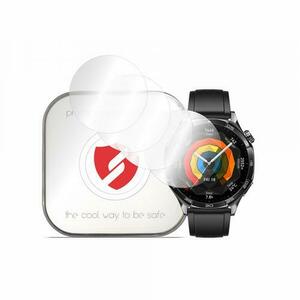 Folie Protectie Smart Protection Premium Classic pentru Huawei Watch GT 5 46mm, Set 4 bucati, Plastic imagine