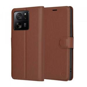 Husa pentru Xiaomi 13T Pro / 13T, Techsuit, Leather Folio, Maro imagine
