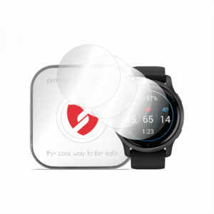 Folie Protectie Smart Protection Premium Classic pentru Garmin Venu 2, Set 4 bucati, Plastic imagine