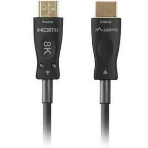 Cablu HDMI Lanberg M/M V2.1 80M 8K OPTICAL AOC imagine