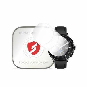Folie Protectie Smart Protection Premium Classic pentru Xiaomi Watch 2 Pro, Set 4 bucati, Plastic imagine