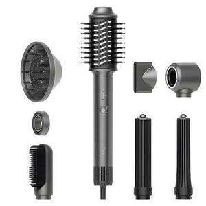 Uscator de par iHunt Femme 7 in 1 Dryer HD4 PRO, 1300 W, 3 viteze, 4 niveluri temperatura, 3 viteze, 110.000 rpm (Gri) imagine