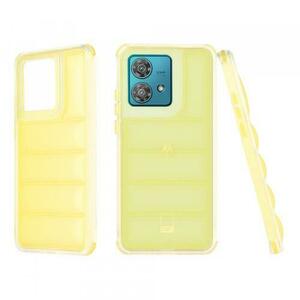 Husa pentru Motorola Edge 40 Neo, Techsuit, Wave Shield, Galbena imagine
