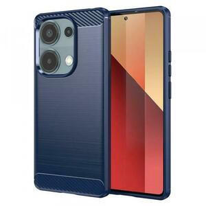 Husa pentru Xiaomi Redmi Note 13 Pro 4G / Poco M6 Pro 4G, Techsuit, Carbon, Albastra imagine