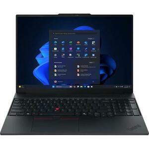 Laptop Lenovo ThinkPad E16 Gen 3 (Procesor Intel® Core™ Ultra 7 255H (24M Cache, up to 5.10 GHz), 16inch WUXGA, 16GB DDR5, 512GB SSD, Intel Graphics, Negru) imagine