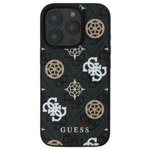 Husa Protectie Spate Guess PU 4G Peony, MagSafe, pentru iPhone 16 Pro Max (Negru) imagine