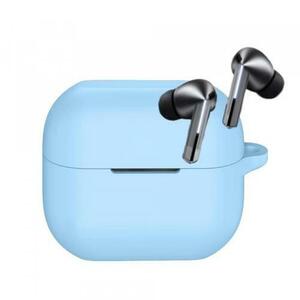 Husa Techsuit Silicone Case pentru Samsung Galaxy Buds 3 / 3 Pro (Albastru deschis) imagine