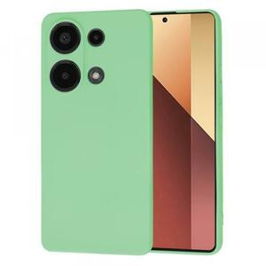 Husa pentru Xiaomi Redmi Note 13 Pro 4G / Poco M6 Pro 4G, Techsuit, SoftFlex, Verde Deschis imagine