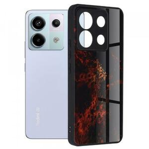 Husa pentru Xiaomi Poco X6 / Note 13 Pro 5G, Techsuit, Glaze, Rosie imagine
